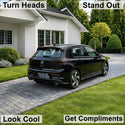 Volkswagen Golf 2022–2026 Dark Smoke Headlight & Taillight Tint Kit – Precut Vinyl Lens Overlays