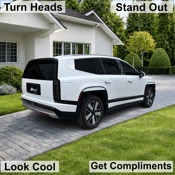 Hyundai Ioniq 9 2026+ Dark Smoke Headlight & Taillight Tint Kit – Precut Vinyl Lens Overlays Film