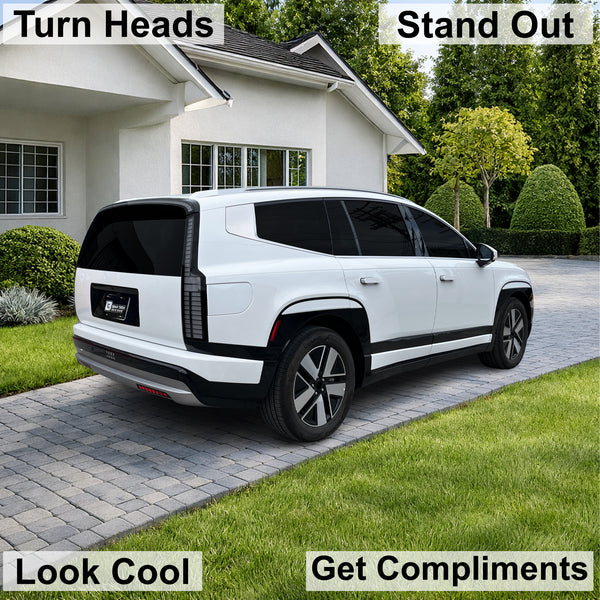Hyundai Ioniq 9 2026+ Dark Smoke Headlight & Taillight Tint Kit – Precut Vinyl Lens Overlays Film