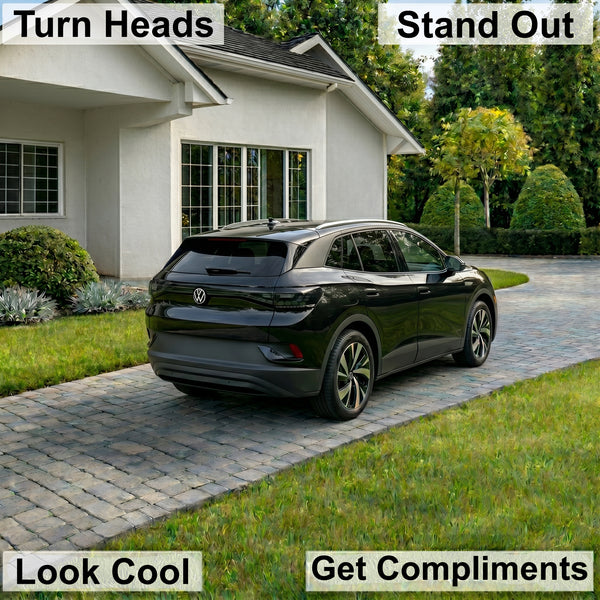 Volkswagen ID.4 2021–2026 Dark Smoke Headlight & Taillight Tint Kit – Precut Vinyl Lens Overlays