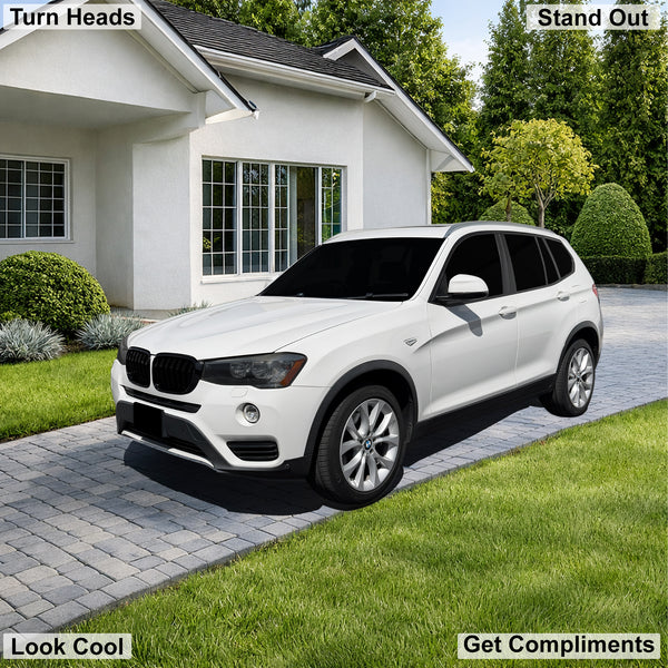Fits BMW X3 2015-2017 Full Headlight Taillight Precut Smoked PPF Tint Kit Film Overlay