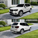Fits BMW X3 2015-2017 Full Headlight Taillight Precut Smoked PPF Tint Kit Film Overlay