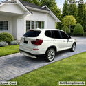 Fits BMW X3 2015-2017 Full Headlight Taillight Precut Smoked PPF Tint Kit Film Overlay