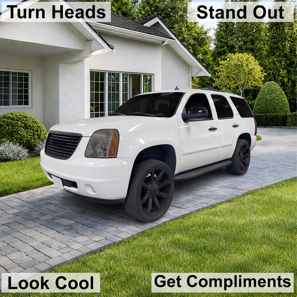 Fits GMC Yukon 2007-2014 Full Headlight Taillight Precut Smoked PPF Tint Kit Film Overlay