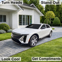 Cadillac Lyriq 2023–2026 Dark Smoke Headlight & Taillight Tint Kit – Precut Vinyl Lens Overlays
