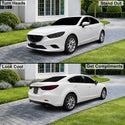 Fits Mazda Mazda6 2014-2017 Full Headlight Taillight Precut Smoked PPF Tint Kit Film Overlay