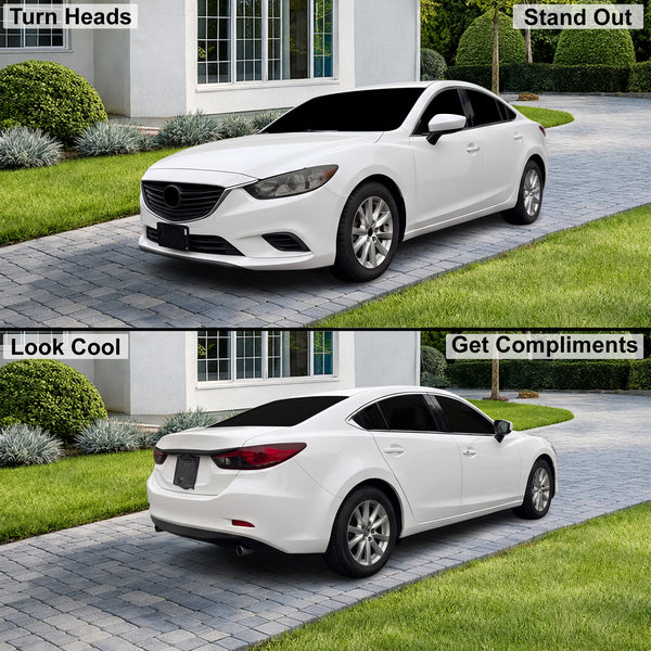 Fits Mazda Mazda6 2014-2017 Full Headlight Taillight Precut Smoked PPF Tint Kit Film Overlay