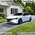 Nissan Sentra 2026+ Dark Smoke Headlight & Taillight Tint Kit – Precut Vinyl Lens Overlays Film