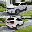Fits Kia Sorento 2014-2015 Full Headlight Taillight Precut Smoked PPF Tint Kit Film Overlay