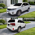 Fits Kia Sorento 2014-2015 Full Headlight Taillight Precut Smoked PPF Tint Kit Film Overlay