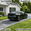 Toyota Prius 2023–2026 Dark Smoke Headlight & Taillight Tint Kit – Precut Vinyl Lens Overlays