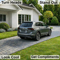 Volkswagen Tiguan 2022–2024 Dark Smoke Headlight & Taillight Tint Kit – Precut Vinyl Lens Overlays