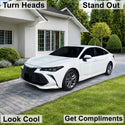 Toyota Avalon 2019-2022 Dark Smoke Headlight & Taillight Tint Kit – Precut Vinyl Lens Overlays Film