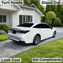 Toyota Avalon 2019-2022 Dark Smoke Headlight & Taillight Tint Kit – Precut Vinyl Lens Overlays Film