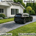 Volvo XC40 2019–2026 Dark Smoke Headlight & Taillight Tint Kit – Precut Vinyl Lens Overlays