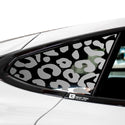 Animal Leopard Cheetah Cow Window Vinyl Decal Stickers Fits Tesla Model S 2016-2023