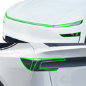 Fits Tesla Model Y 2026 Full Headlight Taillight Precut Smoked PPF Tint Kit Film Overlay