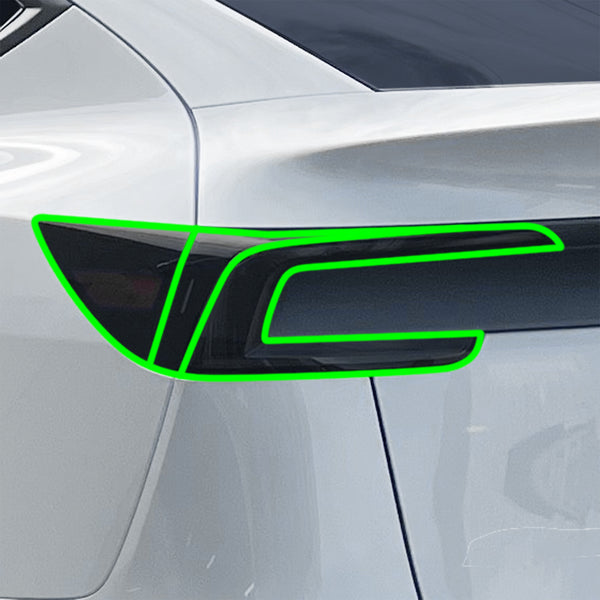 Fits Tesla Model Y 2026 Full Headlight Taillight Precut Smoked PPF Tint Kit Film Overlay