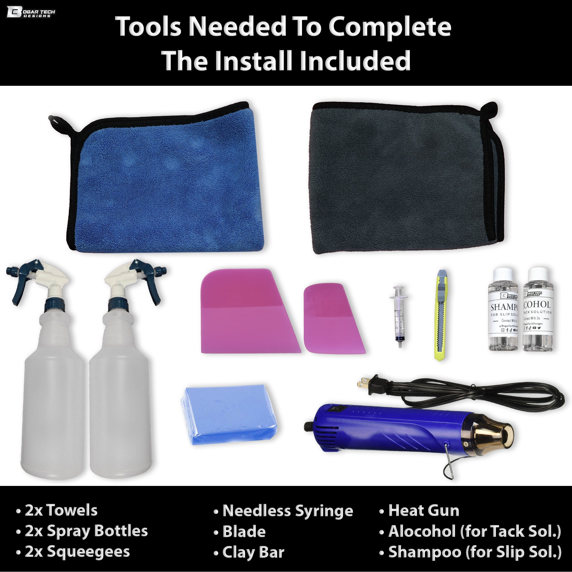 DIY Paint Protection Film Kits Bogar Tech Designs