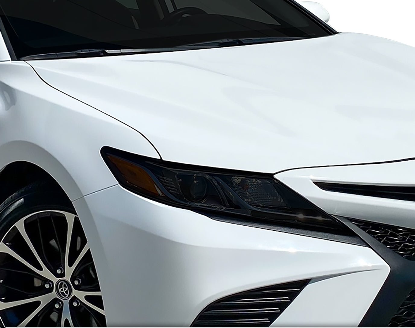 Complete Full Headlight Taillight Precut Overlay Tint Kit with Tools Fits Toyota Camry 2018 - 2024 - Bogar Tech Designs