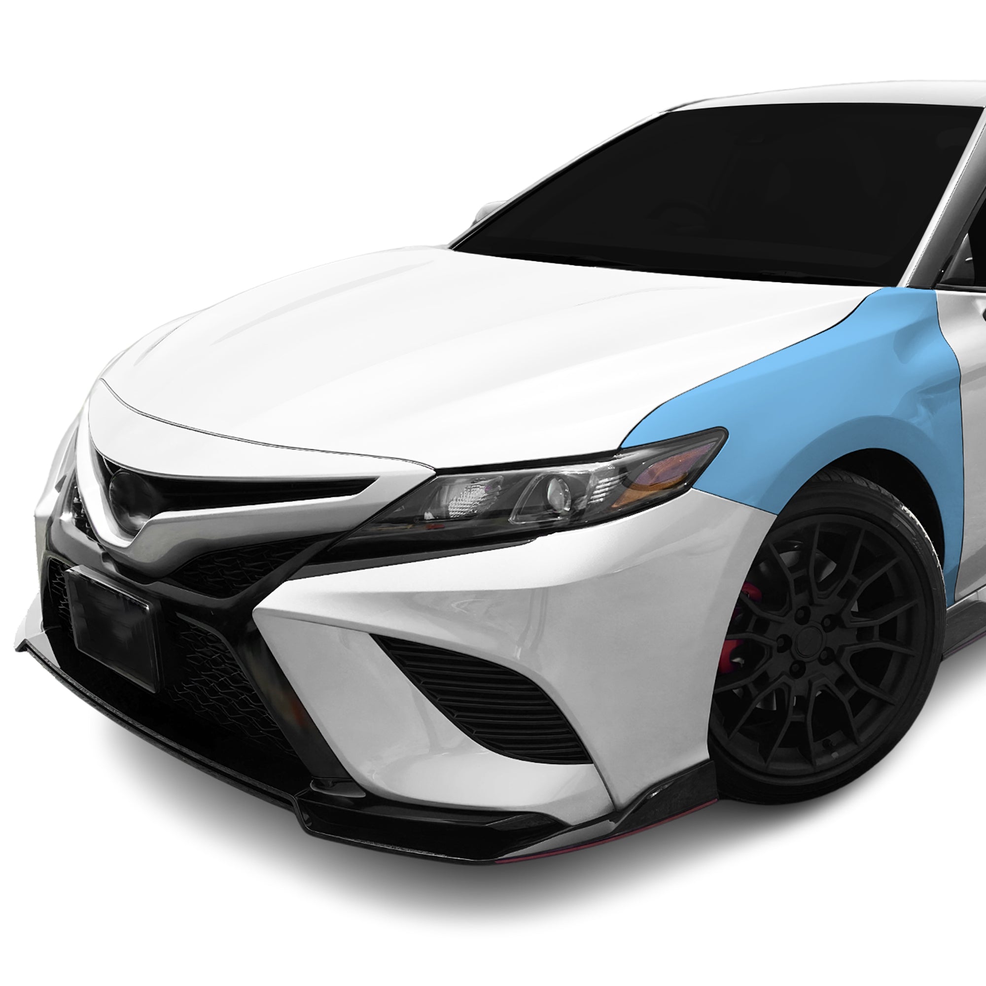 Fits Toyota Camry (SE) 2021 - 2024 Precut Premium Paint Protection Film Clear Bra PPF Decal Film Kit Cover - Bogar Tech Designs