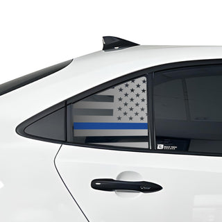 Buy thin-blue-line Quarter Window American Flag Vinyl Decal Stickers Fits Toyota Corolla 2020-2023