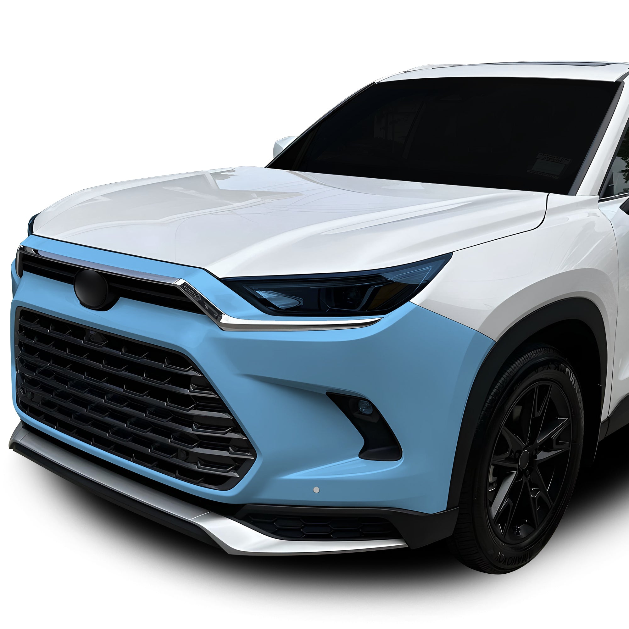Fits Toyota Grand Highlander 2024+ Precut Premium Paint Protection Film Clear Bra PPF Decal Film Kit Coverage - Bogar Tech Designs