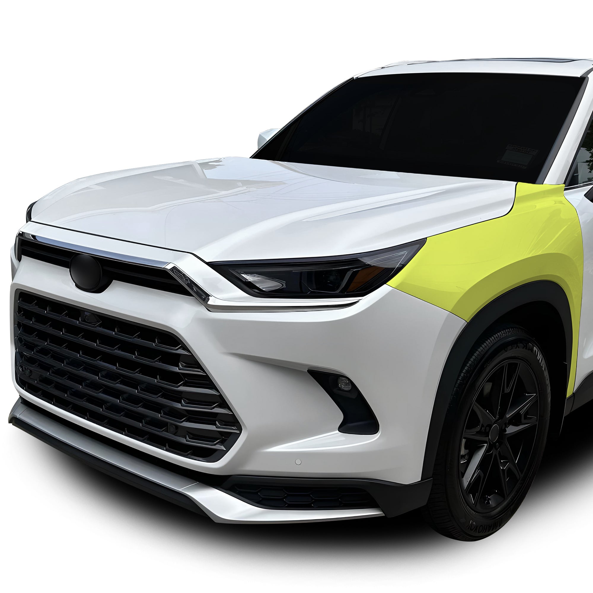 Fits Toyota Grand Highlander 2024+ Precut Premium Paint Protection Film Clear Bra PPF Decal Film Kit Coverage - Bogar Tech Designs
