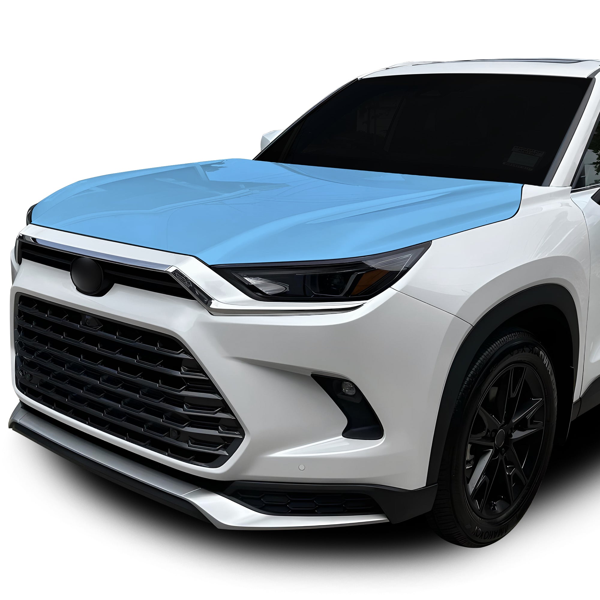 Fits Toyota Grand Highlander 2024+ Precut Premium Paint Protection Film Clear Bra PPF Decal Film Kit Coverage - Bogar Tech Designs