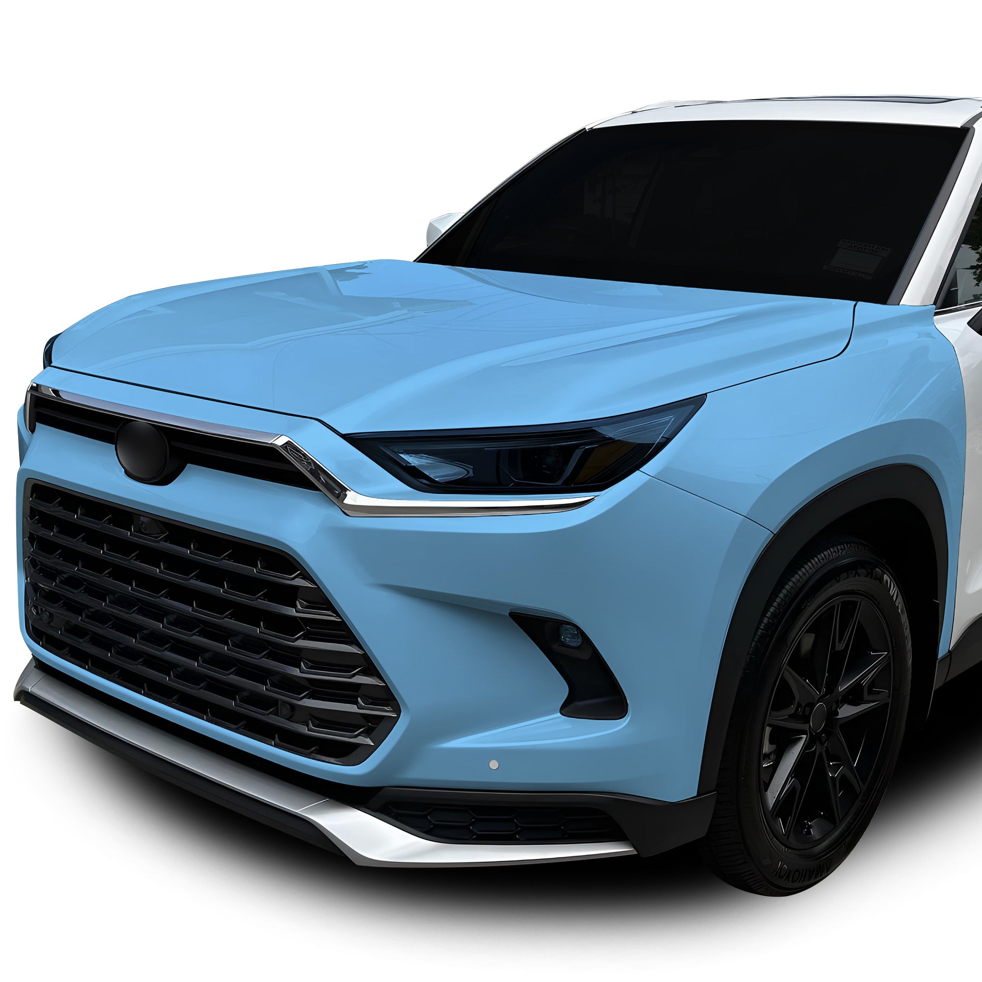 Fits Toyota Grand Highlander 2024+ Precut Premium Paint Protection Film Clear Bra PPF Decal Film Kit Coverage - Bogar Tech Designs