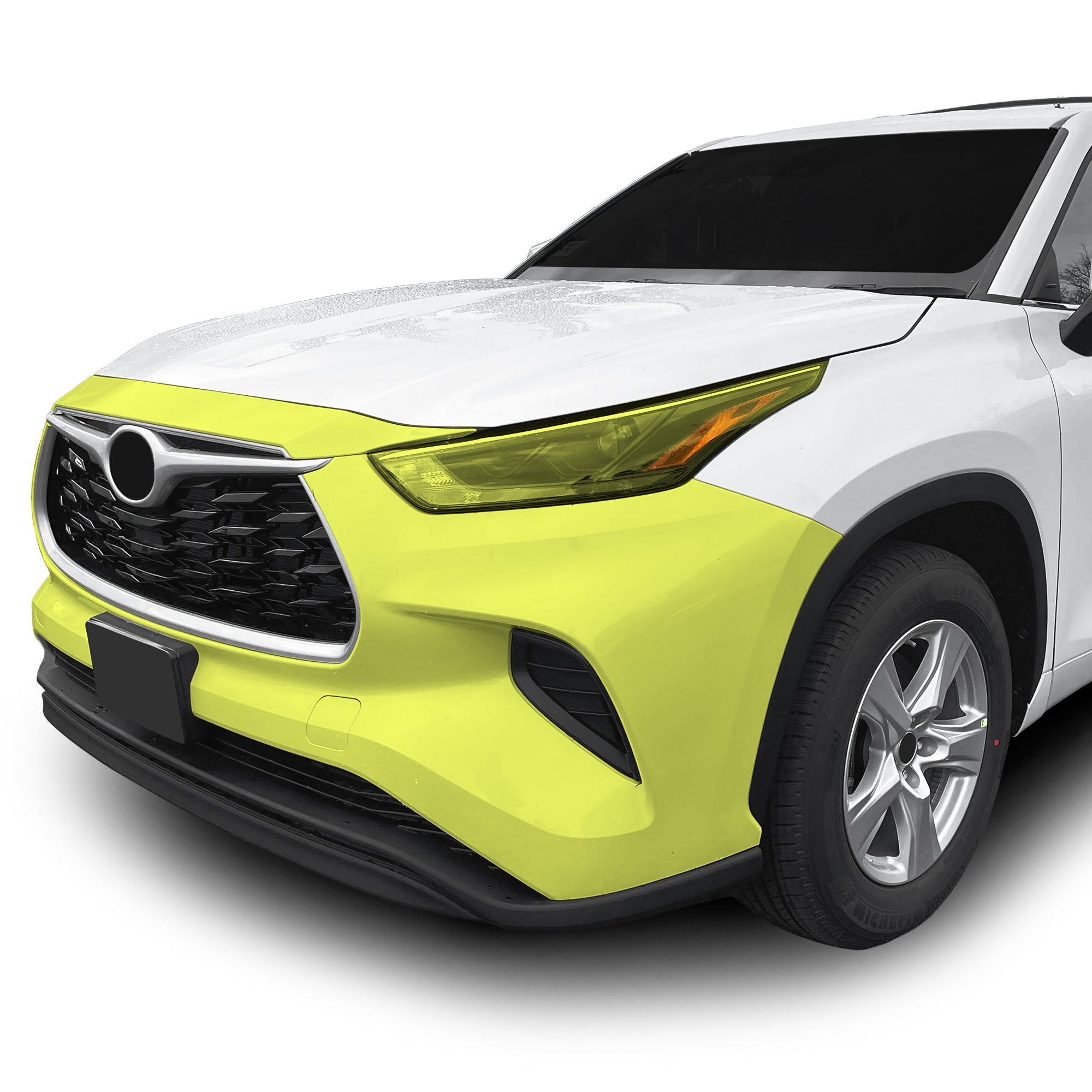 Fits Toyota Highlander 2020 - 2024 Precut Premium Paint Protection Film Clear Bra PPF Decal Film Kit Cover - Bogar Tech Designs