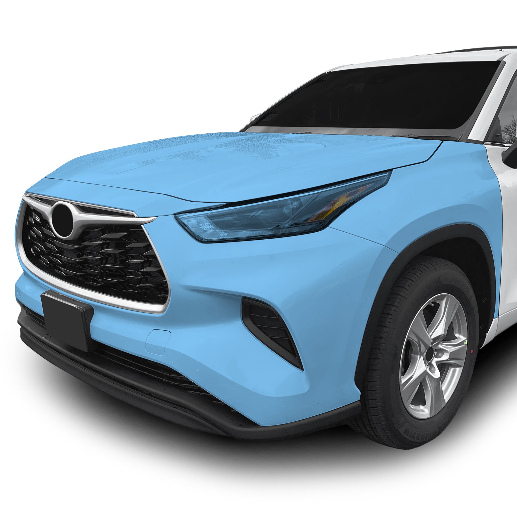 Fits Toyota Highlander 2020 - 2024 Precut Premium Paint Protection Film Clear Bra PPF Decal Film Kit Cover - Bogar Tech Designs