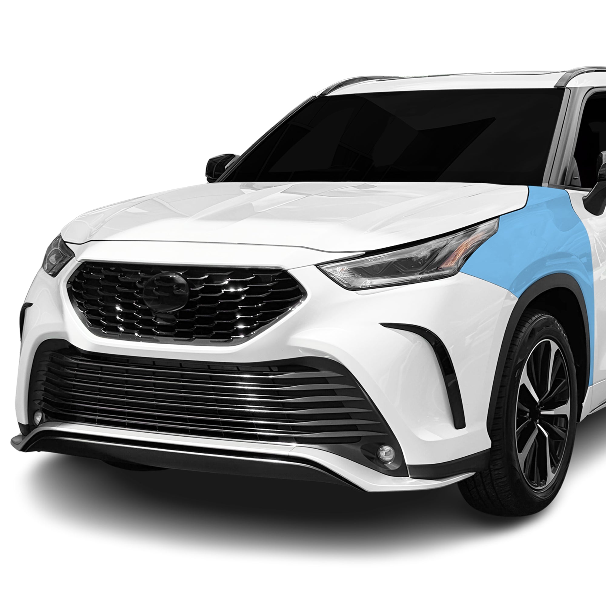 Fits Toyota Highlander (XSE) 2021+ Precut Premium Paint Protection Film Clear Bra PPF Decal Film Kit Cover - Bogar Tech Designs