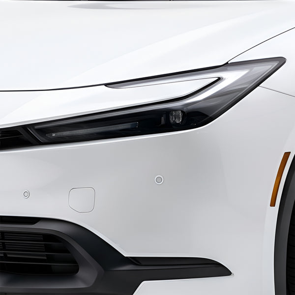 Toyota Prius 2023–2026 Dark Smoke Headlight & Taillight Tint Kit – Precut Vinyl Lens Overlays