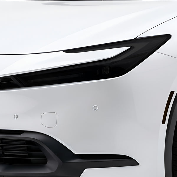 Toyota Prius 2023–2026 Dark Smoke Headlight & Taillight Tint Kit – Precut Vinyl Lens Overlays