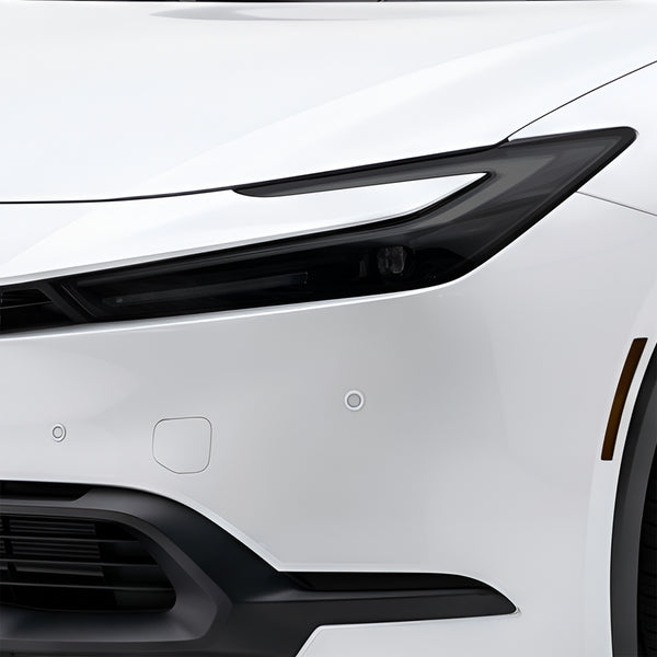Toyota Prius 2023–2026 Dark Smoke Headlight & Taillight Tint Kit – Precut Vinyl Lens Overlays