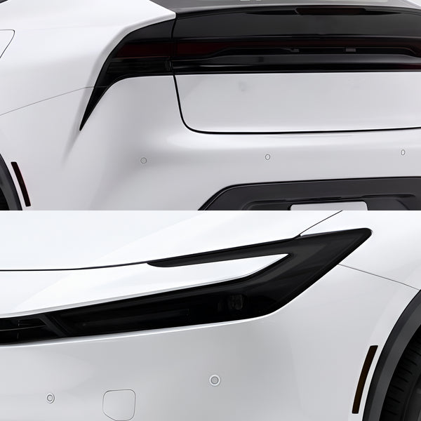 Toyota Prius 2023–2026 Dark Smoke Headlight & Taillight Tint Kit