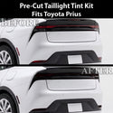 Toyota Prius 2023–2026 Dark Smoke Headlight & Taillight Tint Kit – Precut Vinyl Lens Overlays