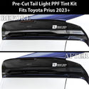 Full Headlight Taillight Precut Smoked PPF Tint Kit Film Overlay Fits Toyota Prius 2023+