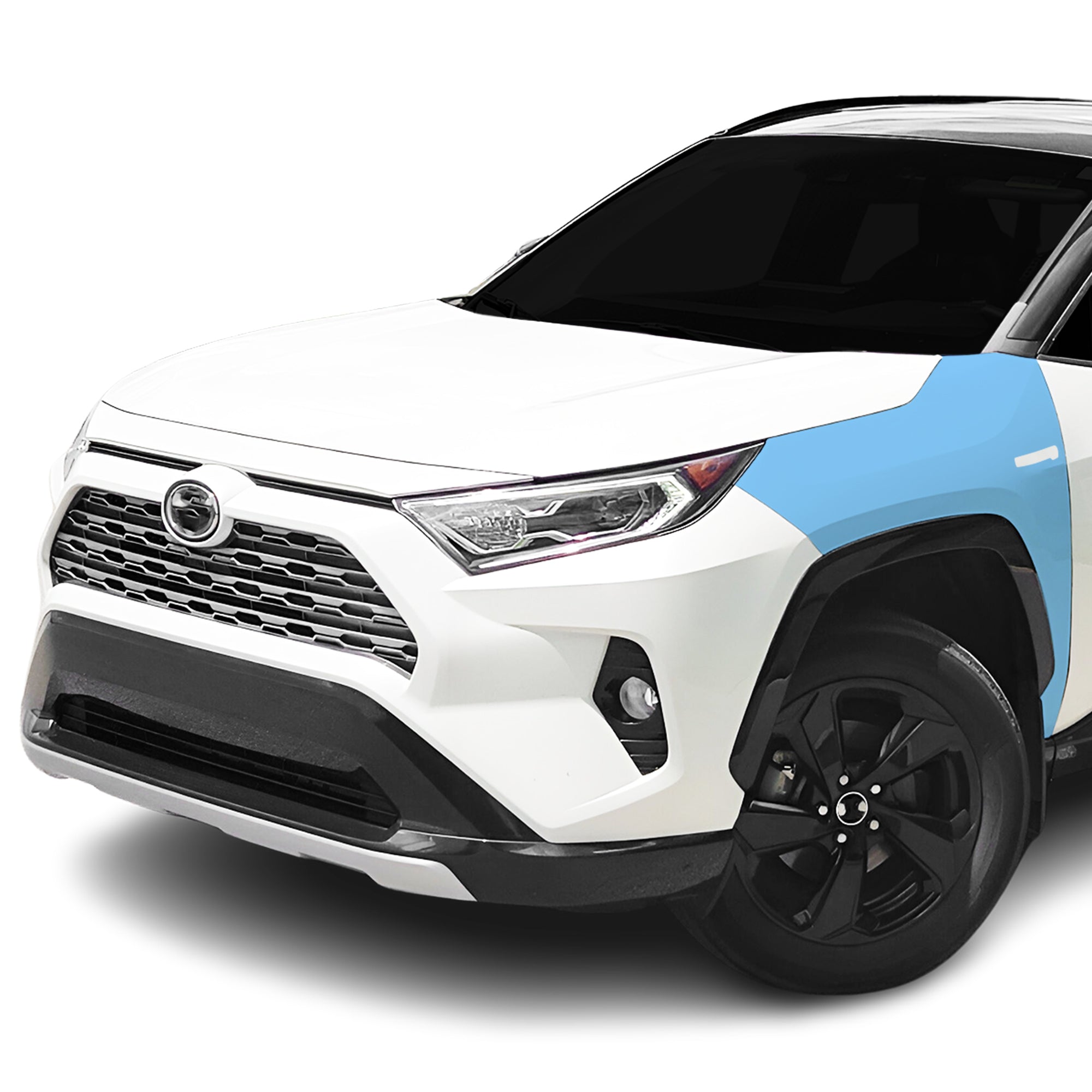 Fits Toyota Rav4 Prime (SE & XSE) 2021+ Precut Premium Paint Protection Film Clear Bra PPF Decal Film Kit Cover - Bogar Tech Designs