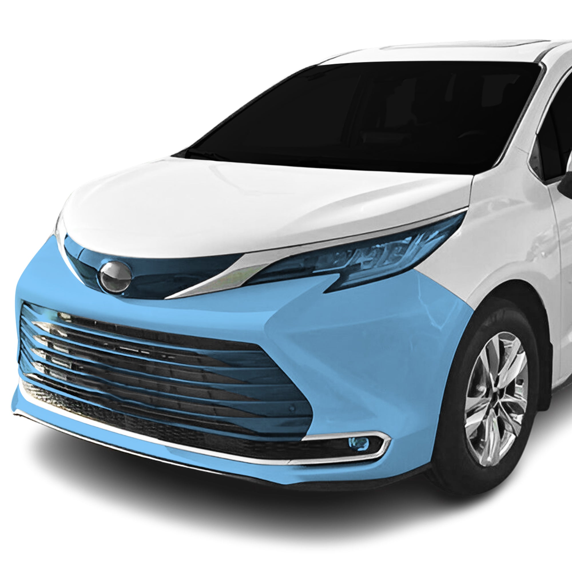 Fits Toyota Sienna (LE & XLE & Limited & Platinum) 2021+ Precut Premium Paint Protection Film Clear Bra PPF Decal Film Kit Cover - Bogar Tech Designs