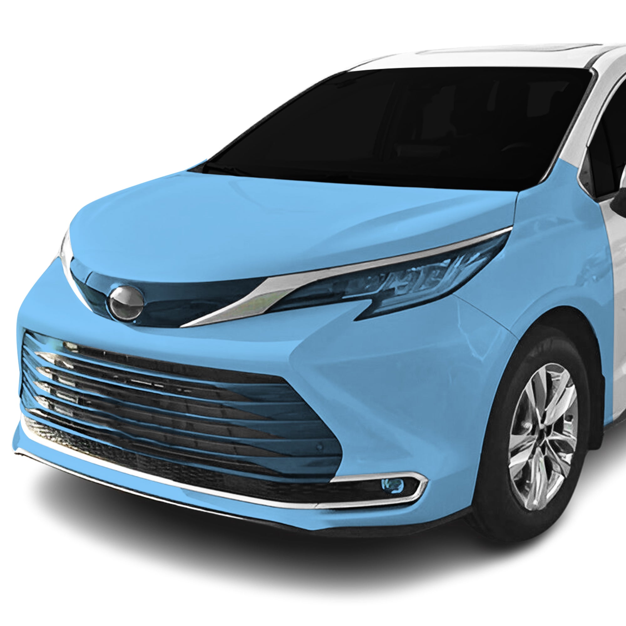 Fits Toyota Sienna (LE & XLE & Limited & Platinum) 2021+ Precut Premium Paint Protection Film Clear Bra PPF Decal Film Kit Cover - Bogar Tech Designs