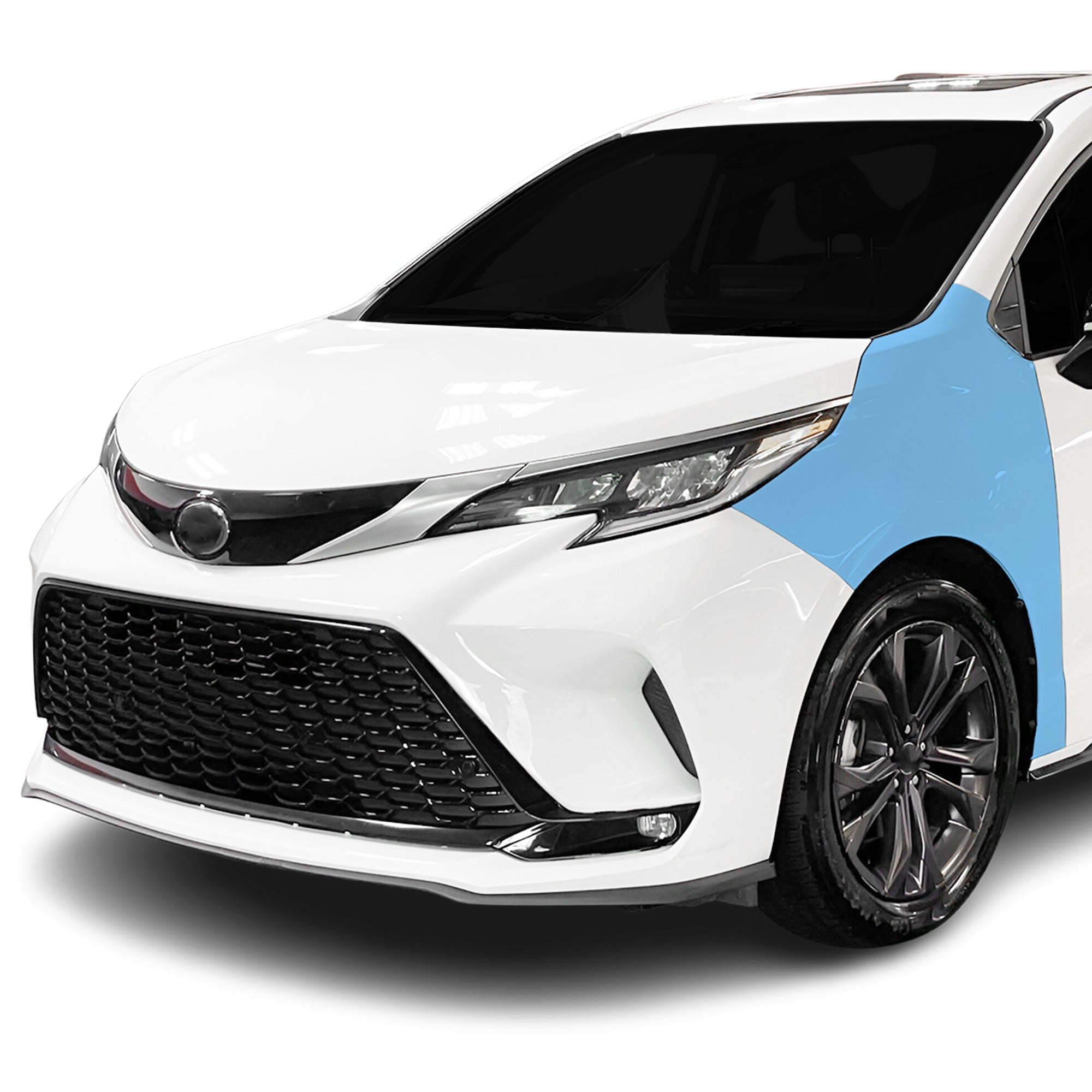 Fits Toyota Sienna (LE & XLE & Limited & Platinum) 2021+ Precut Premium Paint Protection Film Clear Bra PPF Decal Film Kit Cover - Bogar Tech Designs