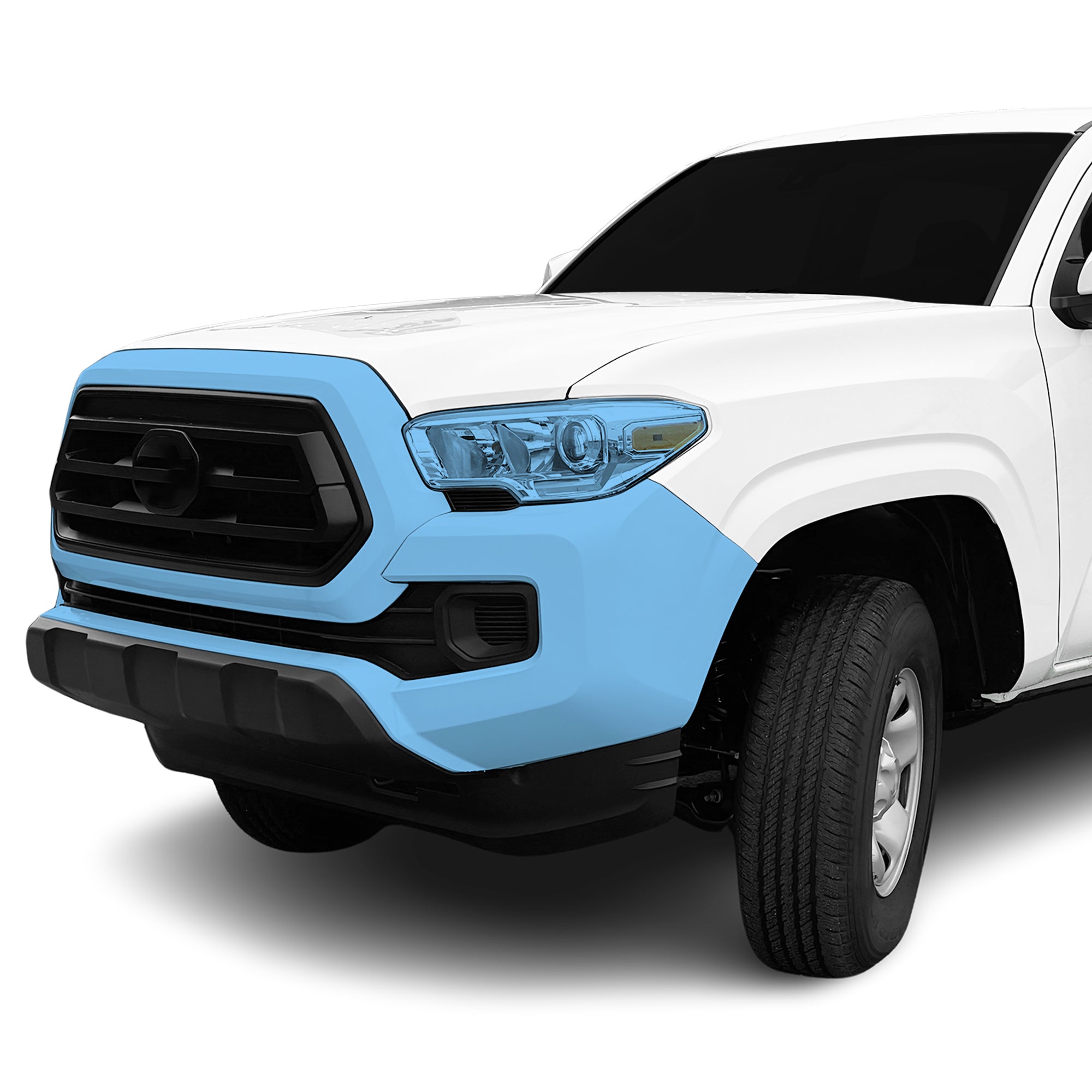 Fits Toyota Tacoma SR 2016 - 2023 Precut Premium Paint Protection Film Clear Bra PPF Decal Film Kit - Bogar Tech Designs
