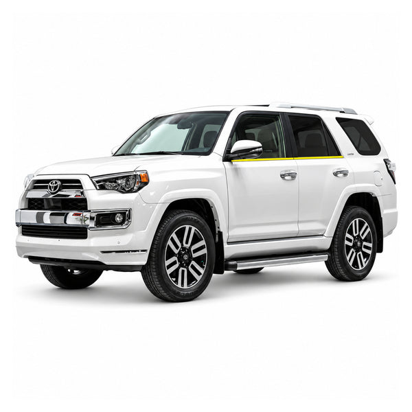 Toyota 4Runner 2014-2024 Blackout Chrome Delete Kit - Precut Gloss Black Vinyl Overlays