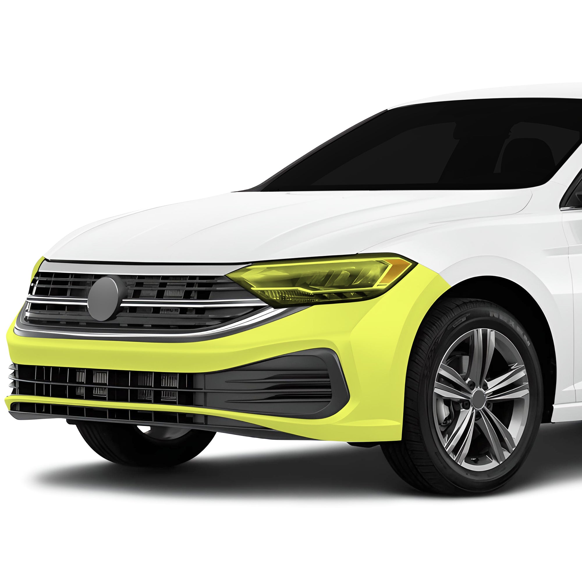 Precut Premium Paint Protection Film Clear Bra PPF Decal Film Kit Cover Fits Volkswagen Jetta 2022 - 2024 - Bogar Tech Designs