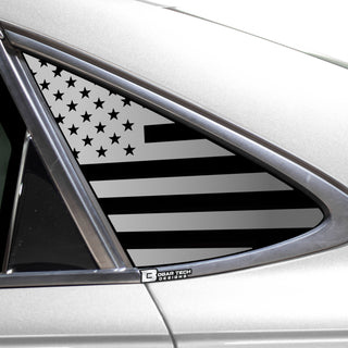 Quarter Window American Flag Vinyl Decal Stickers Fits Volkswagen Passat 2020-2022