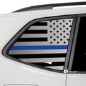 Quarter Window American Flag Vinyl Decal Stickers Fits Volkswagen Tiguan 2018-2023