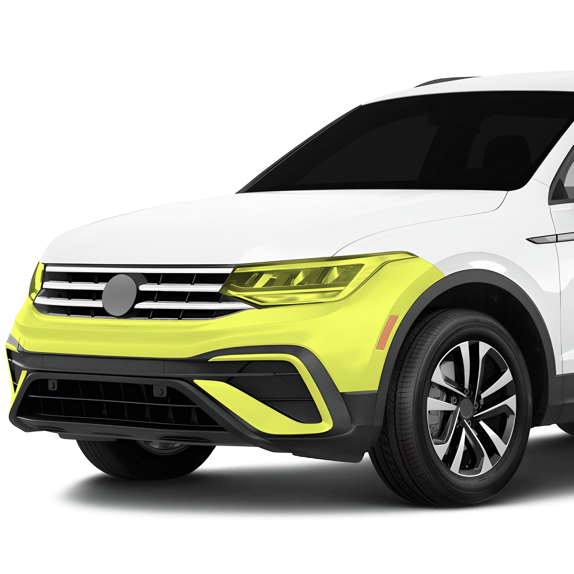 Precut Premium Paint Protection Film Clear Bra PPF Decal Film Kit Cover Fits Volkswagen Tiguan 2022 - 2024 - Bogar Tech Designs