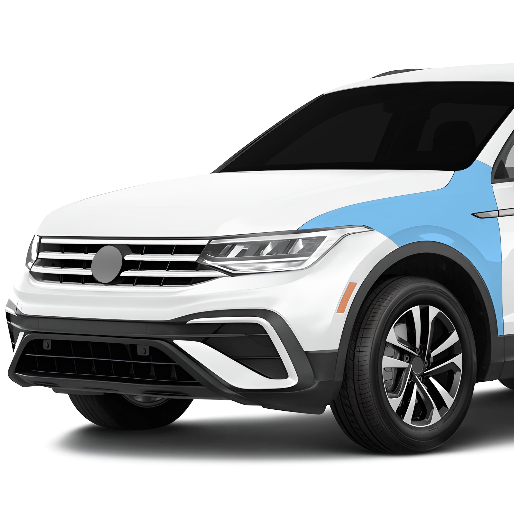 Precut Premium Paint Protection Film Clear Bra PPF Decal Film Kit Cover Fits Volkswagen Tiguan 2022 - 2024 - Bogar Tech Designs